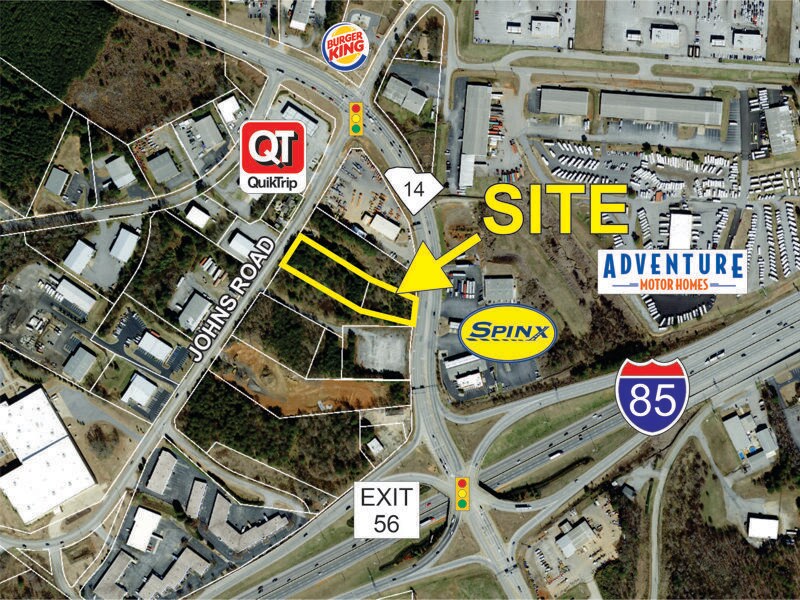Highway 14 & I-85, Greer, SC for sale Building Photo- Image 1 of 1