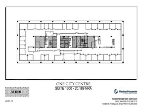 1021 Main St, Houston, TX for lease Floor Plan- Image 1 of 1