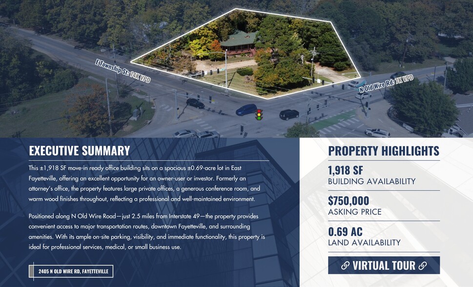 2405 N Old Wire Rd, Fayetteville, AR for sale - Building Photo - Image 2 of 7