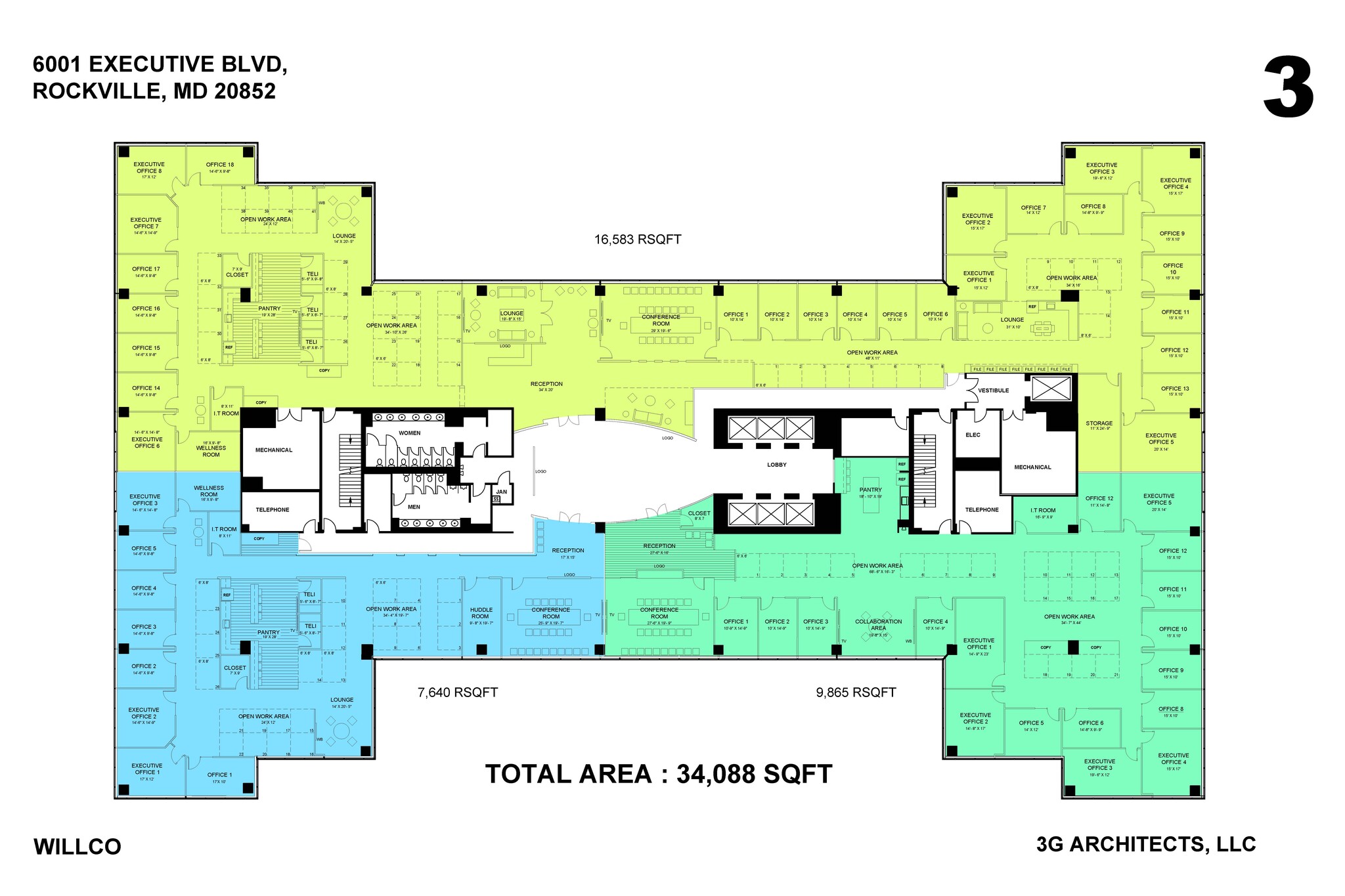 6001 Executive Blvd, Rockville, MD 20852 - Office/Medical For Lease ...