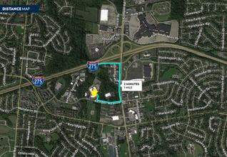 1330 Kemper Meadow Dr, Cincinnati, OH - AERIAL  map view - Image1