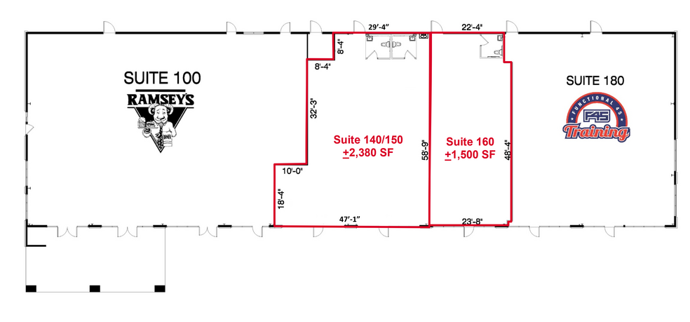 151 W Zandale Dr, Lexington, KY for lease - Floor Plan - Image 2 of 8