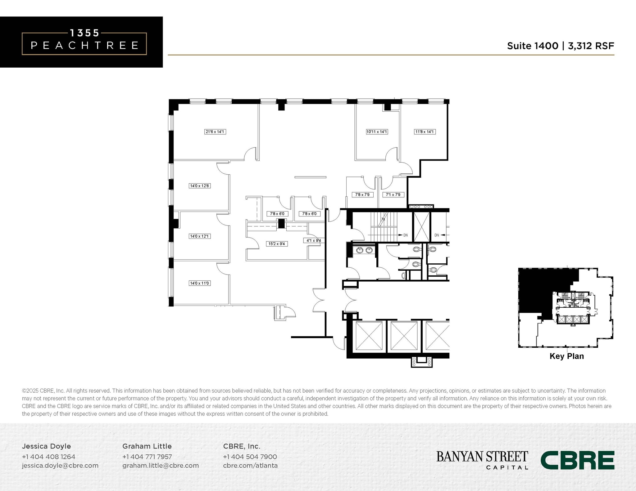 1355 Peachtree St NE, Atlanta, GA for lease Floor Plan- Image 1 of 1