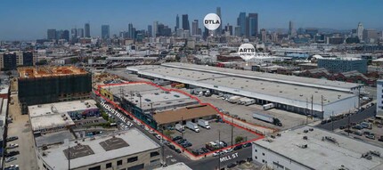 1567-1717 Industrial St, Los Angeles, CA - aerial  map view