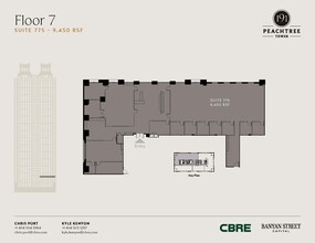 191 Peachtree St NE, Atlanta, GA for lease Floor Plan- Image 1 of 1