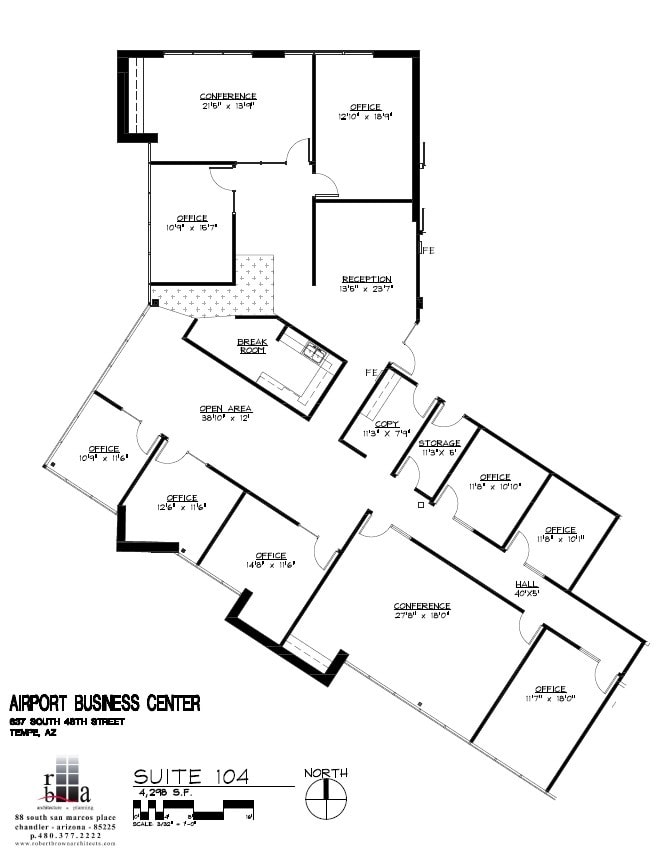 637 S 48th St, Tempe, AZ for lease Floor Plan- Image 1 of 12