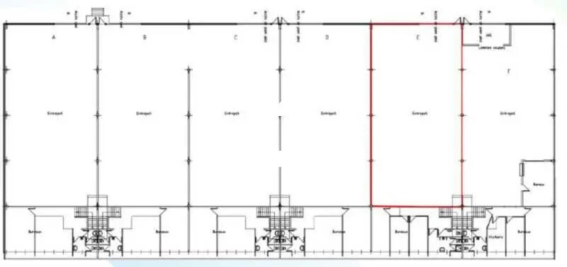 Flex in Aulnay-sous-Bois for lease - Floor Plan - Image 2 of 2