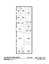 1837 S Mesa Dr, Mesa, AZ for lease Floor Plan- Image 1 of 10
