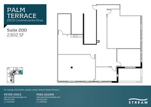 25521 Commercentre Dr, Lake Forest, CA for lease Floor Plan- Image 1 of 2