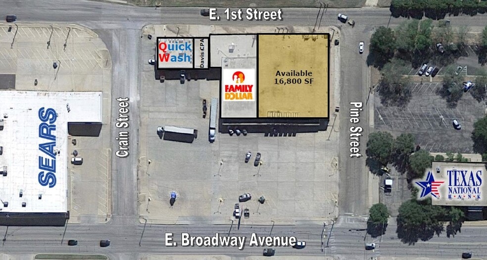 500-511 E Broadway St, Sweetwater, TX for sale - Site Plan - Image 3 of 52