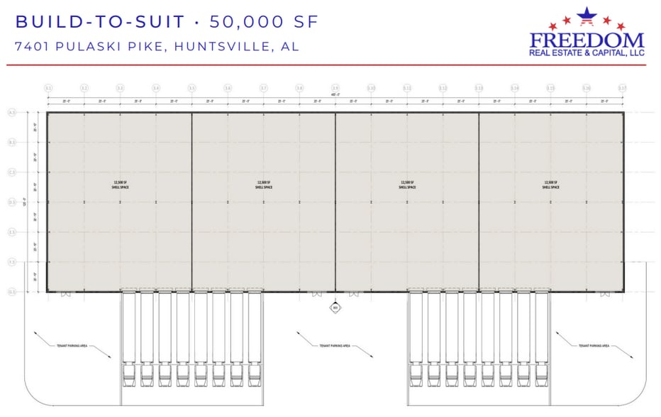 7401 Pulaski Pike, Toney, AL for lease - Floor Plan - Image 3 of 3