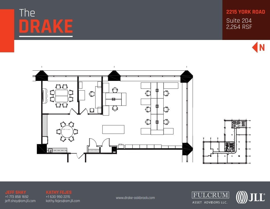 2211-2215 S York Rd, Oak Brook, IL for lease Floor Plan- Image 1 of 1