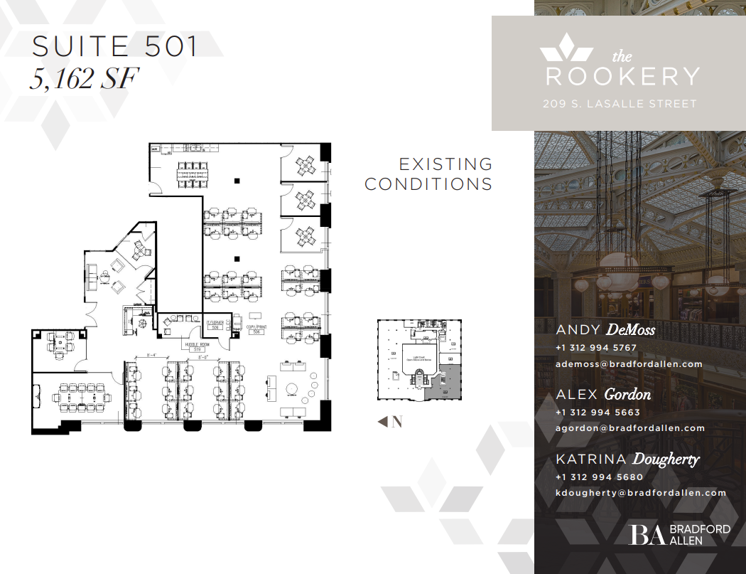 209 S LaSalle St, Chicago, IL for lease Floor Plan- Image 1 of 8