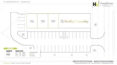 120 Independence Dr., Trumann, AR for lease Site Plan- Image 1 of 1