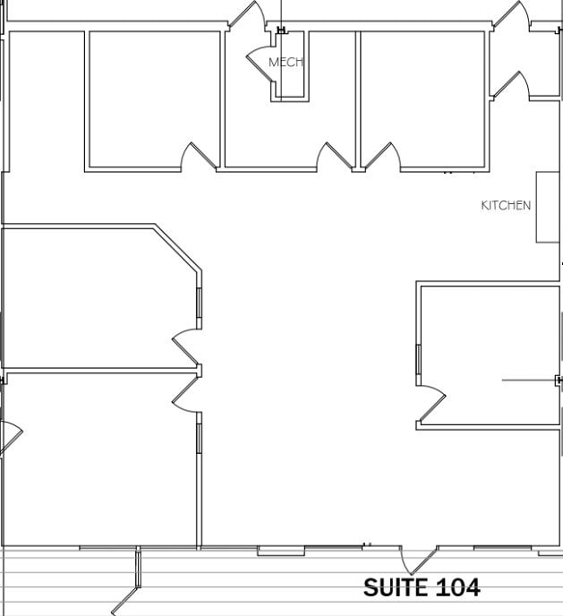1580 McLaughlin Run Rd, Upper Saint Clair, PA for lease Typical Floor Plan- Image 1 of 4