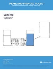 10905 Memorial Hermann Dr, Pearland, TX for lease Floor Plan- Image 2 of 2