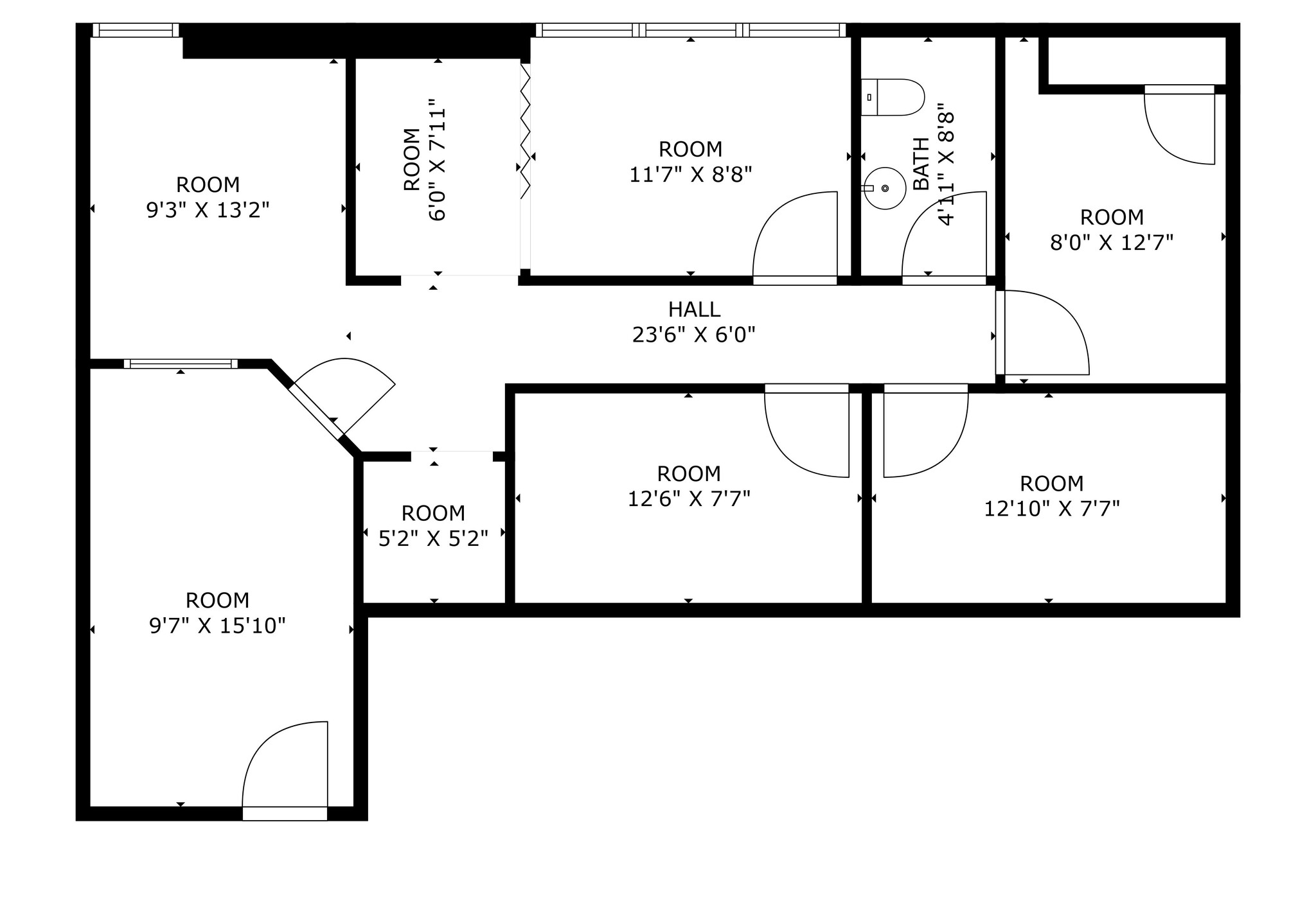 39 S Fullerton Ave, Montclair, NJ for lease Typical Floor Plan- Image 1 of 1