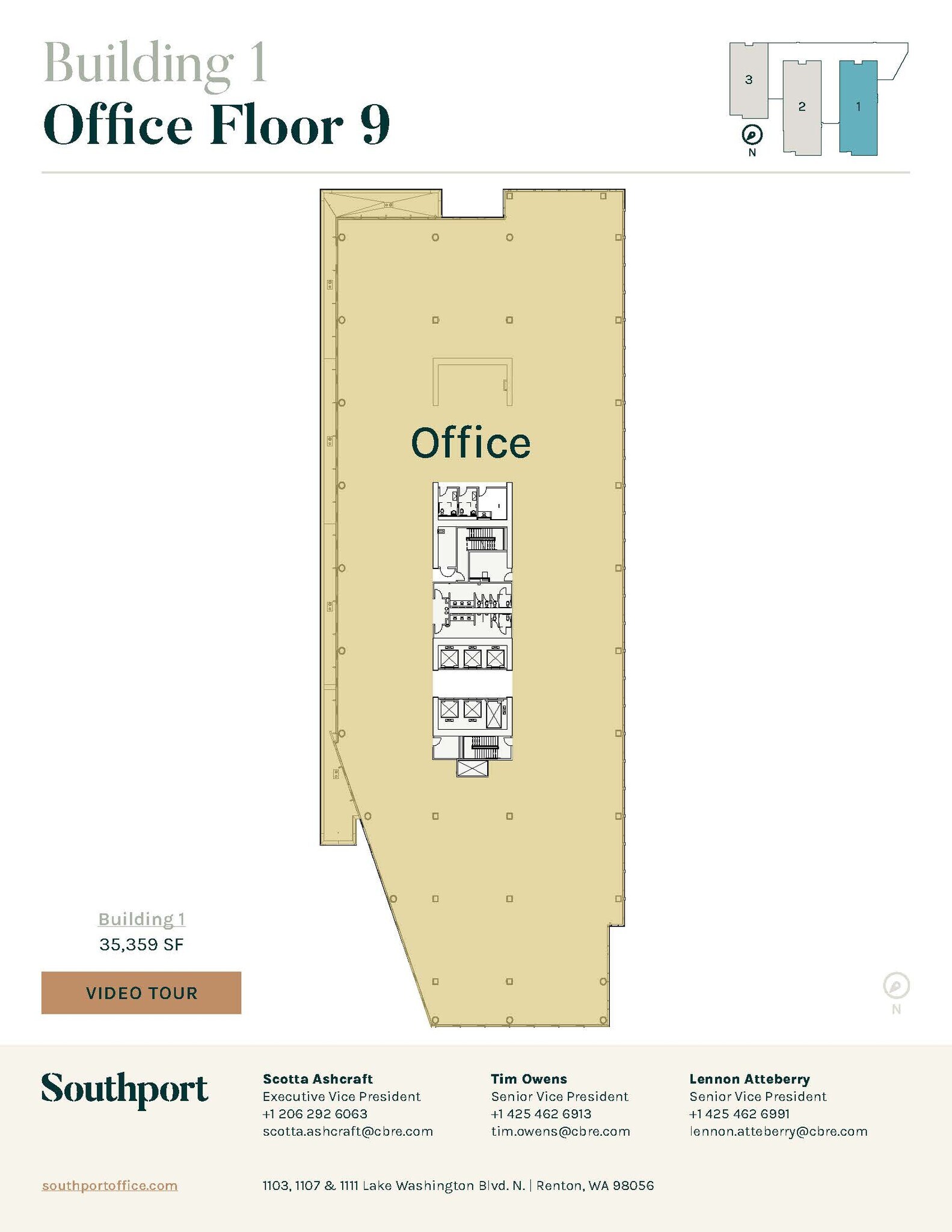 1103 Lake Washington Blvd N, Renton, WA for sale Floor Plan- Image 1 of 15