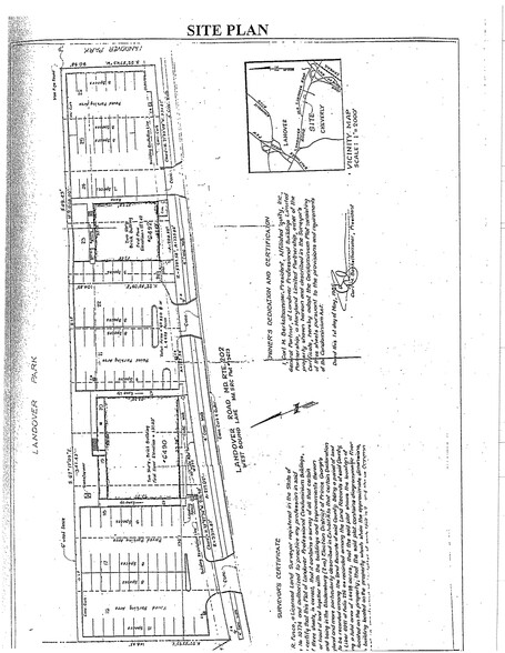 6490-6492 Landover Rd, Hyattsville, MD for lease - Site Plan - Image 2 of 2