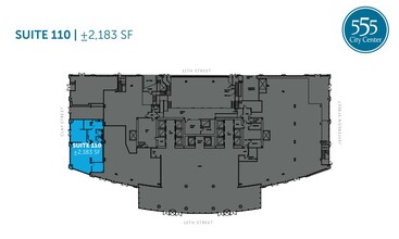 555 12th St, Oakland, CA for lease Floor Plan- Image 1 of 1