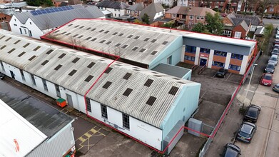 1002 Saffron Way, Leicester, LEC - aerial  map view