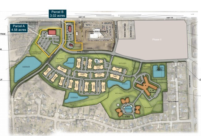 SWC Highway 50 & 104th Ave, Pleasant Prairie, WI for lease - Site Plan - Image 3 of 3