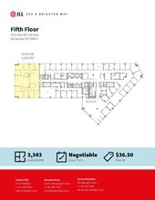 7910 Woodmont Ave, Bethesda, MD for lease Floor Plan- Image 1 of 1