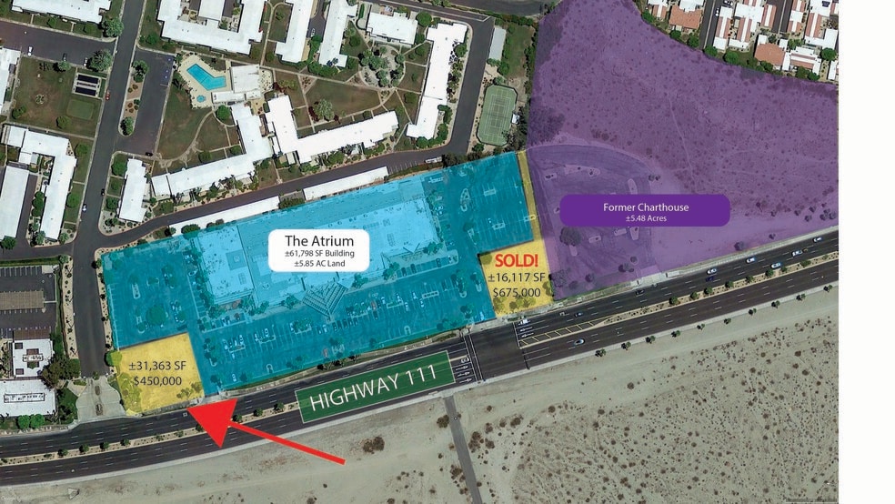 State Highway 111, Rancho Mirage, CA for sale - Building Photo - Image 1 of 2