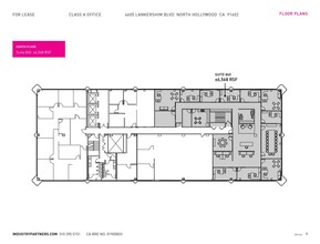 4605 Lankershim Blvd, North Hollywood, CA for lease Floor Plan- Image 1 of 1