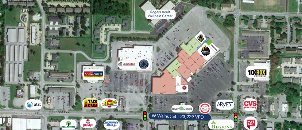 100 N Dixieland Rd, Rogers, AR for lease - Building Photo - Image 1 of 8