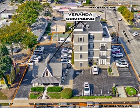 725 E 65th St, Indianapolis, IN - AERIAL map view