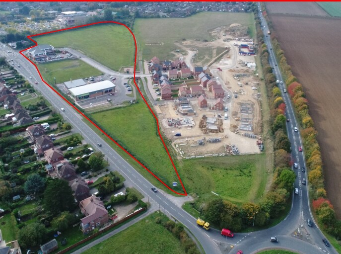 Nettleham Rd, Lincoln for sale Aerial- Image 1 of 1