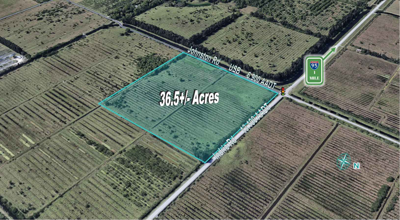 36.6+/- Ac. Available in, Fort Pierce, FL for sale Primary Photo- Image 1 of 7