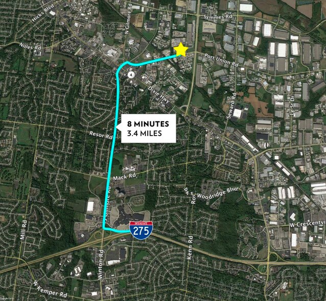 3406 Port Union Rd, Fairfield, OH 45014 Industrial For Sale