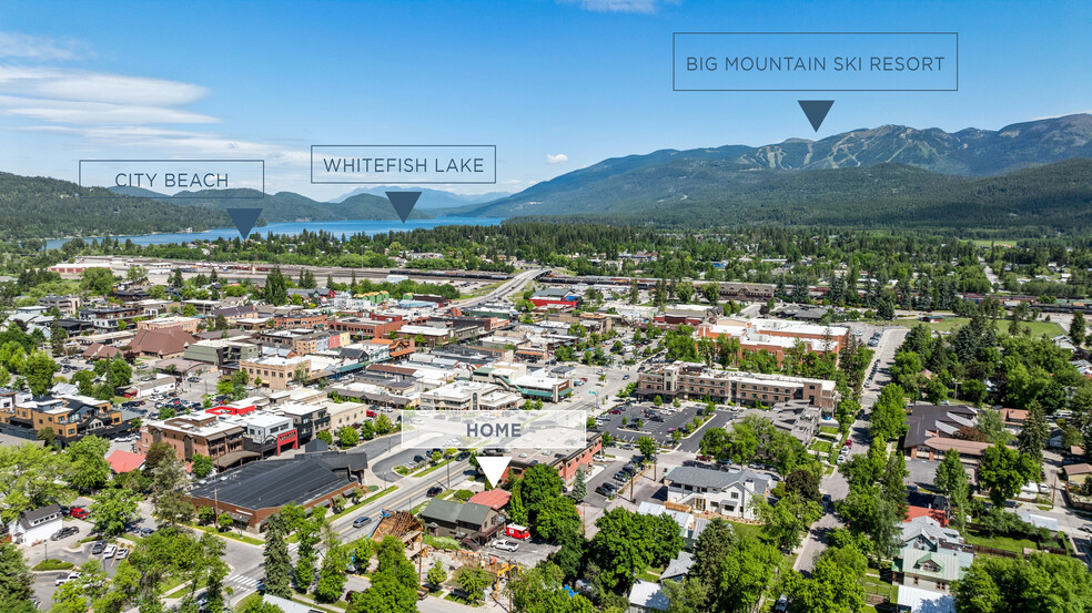 327 Spokane Ave, Whitefish, MT for sale - Aerial - Image 3 of 21