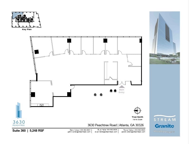 3630 Peachtree Rd NE, Atlanta, GA for lease Floor Plan- Image 1 of 1