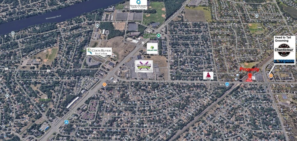 11620 Crooked Lake Blvd NW, Coon Rapids, MN for lease - Building Photo - Image 2 of 9