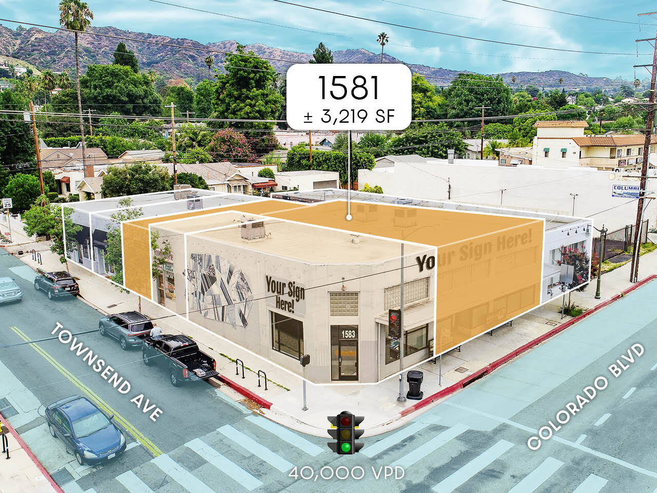 1577-1581 Colorado Blvd, Los Angeles, CA for lease Building Photo- Image 1 of 3