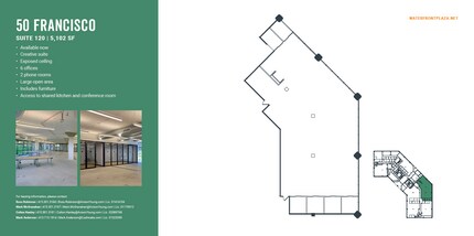 1700 Montgomery St, San Francisco, CA for lease Floor Plan- Image 1 of 1