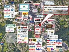 5942 Peach St, Erie, PA - AERIAL map view