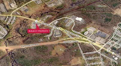 51 US Route 1, Scarborough, ME - AERIAL map view