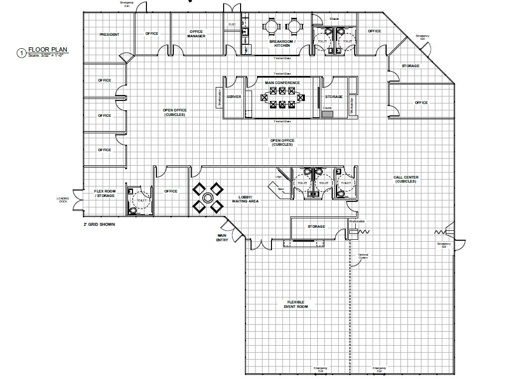 1500 Ederville Rd, Fort Worth, TX for lease Floor Plan- Image 1 of 2