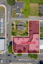 2600 Martin Way E, Olympia, WA - Aerial  map view