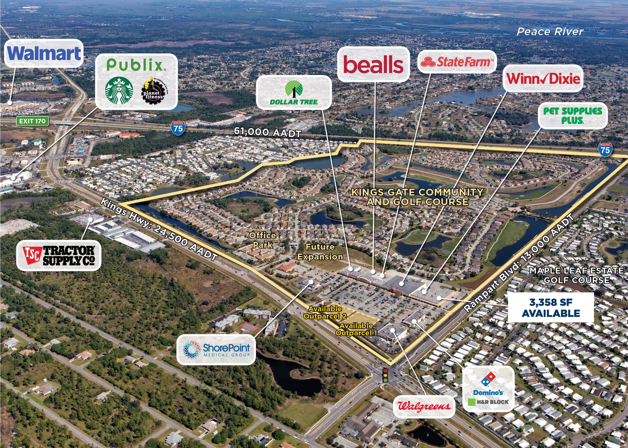 2000 Kings Hwy, Port Charlotte, FL for lease Building Photo- Image 1 of 2