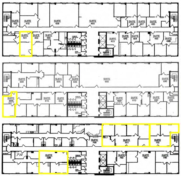 1780 S Bellaire St, Denver, CO for lease - Floor Plan - Image 2 of 11