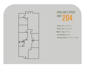 3002 Dow Ave, Tustin, CA for lease Floor Plan- Image 1 of 1