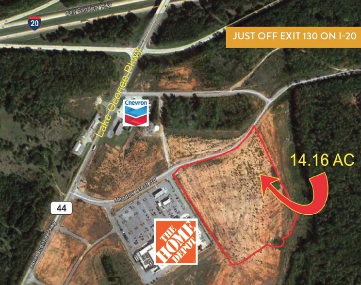 Lake Oconee & Meadow Crest Rd, Greensboro, GA for sale - Primary Photo - Image 1 of 1