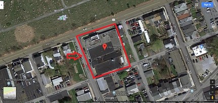 2701-2703 Herr St, Harrisburg, PA - AERIAL  map view