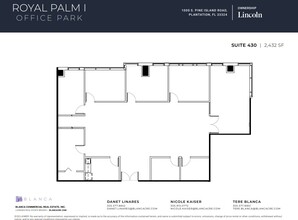 1000 S Pine Island Rd, Plantation, FL for lease Floor Plan- Image 1 of 1