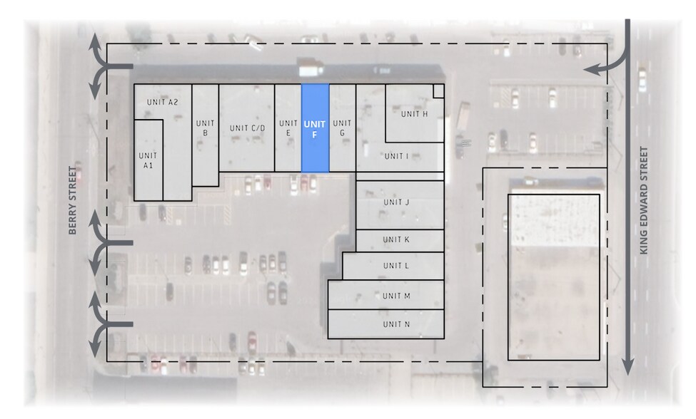 675 Berry St, Winnipeg, MB for lease - Site Plan - Image 2 of 2